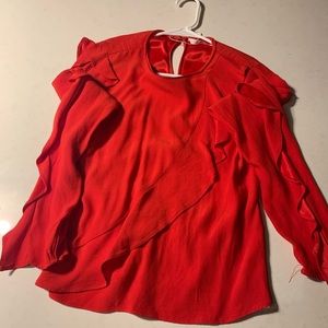 Zara long sleeve blouse 🔥